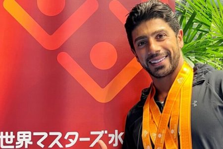 سه مدال طلا نماینده شیرجه ایران در مسابقات جهانی شنا