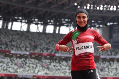 فرزانه فصیحی دونده ایرانی قهرمان آسیا شد