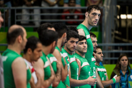 بلند قدترین مرد ایران به اردوی والیبال نشسته بازگشت