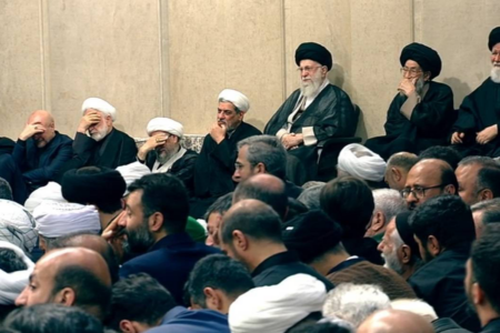 مراسم بزرگداشت رییس جمهور و همراهان در حسینیه امام خمینی (ره)
