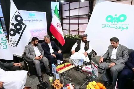 حضور پررنگ فولاد سنگان در نمایشگاه بین المللی مشهد