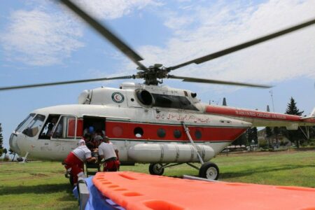 هلال احمر: با درخواست غیرواقعی بالگرد امداد برخورد قضایی می‌شود